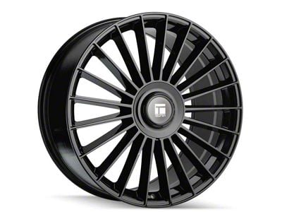 Touren TR10 Gloss Black 6-Lug Wheel; 22x9; 20mm Offset (17-24 Titan)