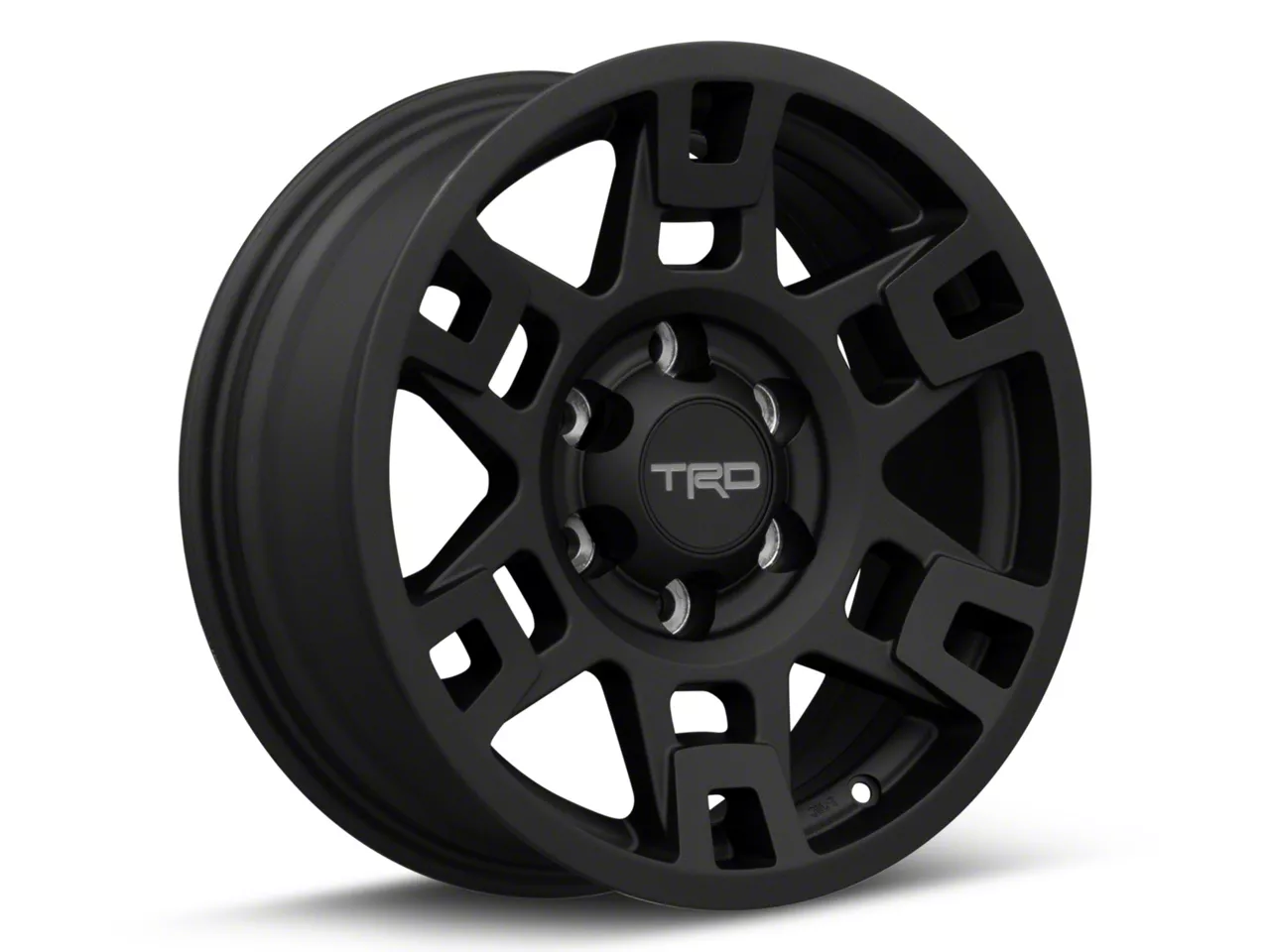 Toyota Toyota 4-Runner TRD 4Runner Matte Black 6-Lug Wheel; 17x7; 4mm ...