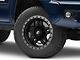 Fuel Wheels Anza Matte Black with Anthracite Ring 6-Lug Wheel; 18x9; 1mm Offset (05-15 Tacoma)