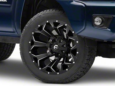 Fuel Wheels Assault Satin Black Milled 6-Lug Wheel; 20x10; -22mm Offset (05-15 Tacoma)