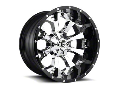 Fuel Wheels Assault Chrome 6-Lug Wheel; 20x10; -18mm Offset (05-15 Tacoma)