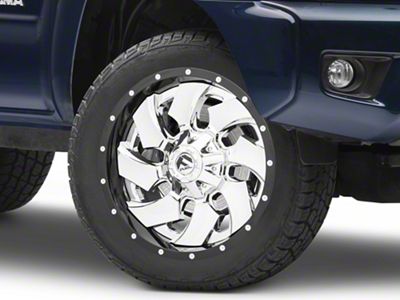 Fuel Wheels Cleaver Chrome 6-Lug Wheel; 20x10; -19mm Offset (05-15 Tacoma)