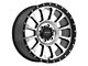 Pro Comp Wheels Rockwell Black Machined 6-Lug Wheel; 20x9; -12mm Offset (05-15 Tacoma)