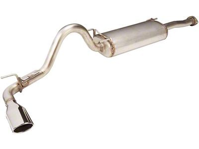 Toyota TRD Performance Single Exhaust System with Chrome Tip; Side Exit (16-23 2.7L Tacoma)