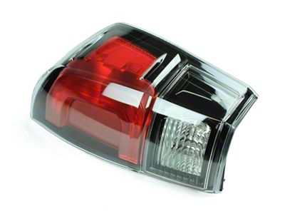 Toyota TRD Pro Tail Light; Black Housing; Clear Lens; Passenger Side (16-23 Tacoma)