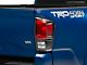 Toyota TRD Pro Tail Lights; Black Housing; Clear Lens (16-23 Tacoma)