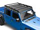 TrailRax Modular Full Roof Rack with Standard Wind Deflector (20-24 Jeep Gladiator JT)