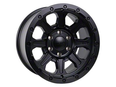 Tremor Wheels 103 Impact Satin Black 6-Lug Wheel; 17x8.5; 0mm Offset (03-09 4Runner)