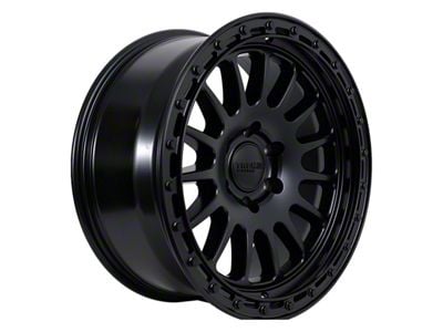 Tremor Wheels 104 Aftershock Satin Black 6-Lug Wheel; 20x9; 0mm Offset (03-09 4Runner)