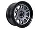 Tremor Wheels 105 Shaker Graphite Grey with Black Lip 6-Lug Wheel; 20x9; 0mm Offset (03-09 4Runner)