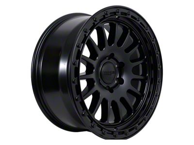 Tremor Wheels 104 Aftershock Satin Black 6-Lug Wheel; 20x9; 0mm Offset (04-15 Titan)