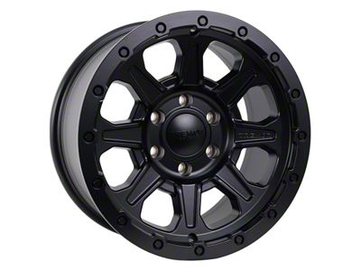 Tremor Wheels 103 Impact Satin Black 6-Lug Wheel; 17x8.5; 0mm Offset (05-15 Tacoma)