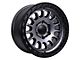 Tremor Wheels 104 Aftershock Graphite Grey with Black Lip 6-Lug Wheel; 17x8.5; 0mm Offset (05-15 Tacoma)