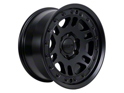 Tremor Wheels 105 Shaker Satin Black 6-Lug Wheel; 17x8.5; 0mm Offset (05-15 Tacoma)