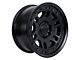 Tremor Wheels 105 Shaker Satin Black 6-Lug Wheel; 17x8.5; 0mm Offset (05-15 Tacoma)