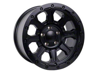 Tremor Wheels 105 Shaker Satin Black 6-Lug Wheel; 17x8.5; 0mm Offset (07-13 Tundra)