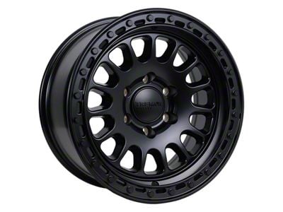 Tremor Wheels 104 Aftershock Satin Black 6-Lug Wheel; 17x8.5; 0mm Offset (22-25 Bronco Raptor)