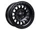 Tremor Wheels 104 Aftershock Satin Black 6-Lug Wheel; 17x8.5; 0mm Offset (22-24 Bronco Raptor)