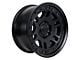 Tremor Wheels 105 Shaker Satin Black 6-Lug Wheel; 17x8.5; 0mm Offset (22-24 Bronco Raptor)