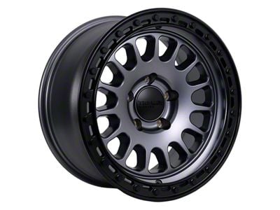 Tremor Wheels 104 Aftershock Graphite Grey with Black Lip Wheel; 20x9 (20-24 Jeep Gladiator JT)