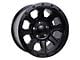 Tremor Wheels 103 Impact Satin Black Wheel; 17x8.5; 0mm Offset (05-10 Jeep Grand Cherokee WK, Excluding SRT8)