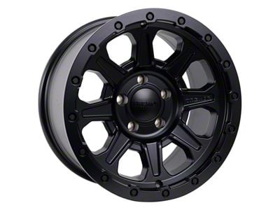 Tremor Wheels 105 Shaker Satin Black Wheel; 17x8.5; 0mm Offset (05-10 Jeep Grand Cherokee WK, Excluding SRT8)