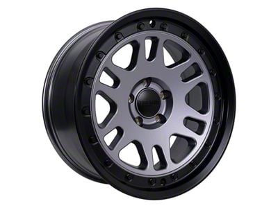 Tremor Wheels 105 Shaker Graphite Grey with Black Lip Wheel; 20x9; 0mm Offset (11-21 Jeep Grand Cherokee WK2)