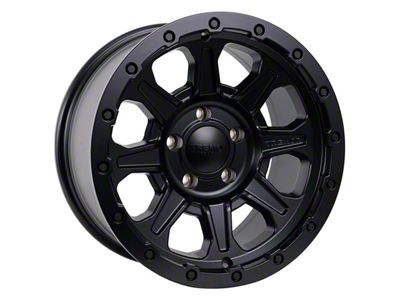 Tremor Wheels 105 Shaker Satin Black Wheel; 20x9 (18-24 Jeep Wrangler JL)