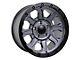 Tremor Wheels 103 Impact Graphite Grey with Black Lip Wheel; 20x9; 0mm Offset (07-18 Jeep Wrangler JK)