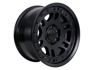 Tremor Wheels 105 Shaker Satin Black 6-Lug Wheel; 17x8.5; 0mm Offset (16-23 Tacoma)