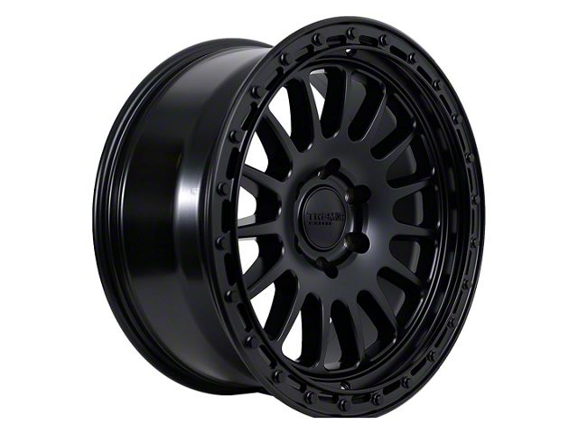 Tremor Wheels 104 Aftershock Satin Black 6-Lug Wheel; 20x9; 0mm Offset (16-24 Titan XD)