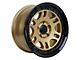 Tremor Wheels 105 Shaker Gloss Gold with Gloss Black Lip 5-Lug Wheel; 17x8.5; 0mm Offset (14-21 Tundra)