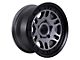 Tremor Wheels 105 Shaker Graphite Grey with Black Lip 5-Lug Wheel; 17x8.5; 0mm Offset (14-21 Tundra)