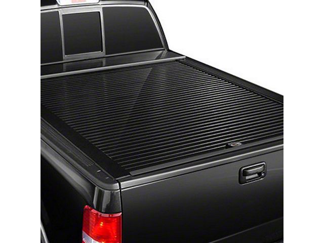 American Roll Hard Retractable Tonneau Cover; Matte Black (20-24 Jeep Gladiator JT)