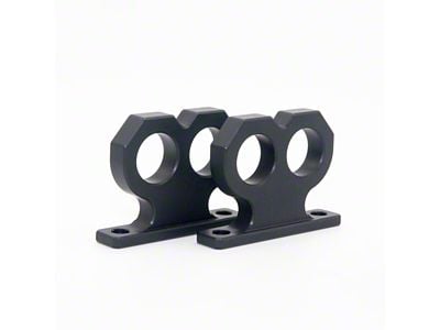 Truck Knucks Billet Aluminum Tie-Down Anchors; Black (07-25 Tundra)