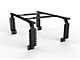 TRUKD 24.50-Inch V2 Truck Bed Rack with Utility Rail Attachment; Black Bars (07-24 Tundra)