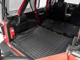 RedRock Precision Molded Cargo Liner; Black (07-18 Jeep Wrangler JK)