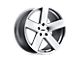 TSW Bristol Silver with Mirror Cut Face 5-Lug Wheel; 18x8.5; 40mm Offset (05-15 Tacoma)