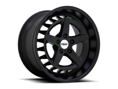 TSW Degner Semi Gloss Black 5-Lug Wheel; 20x10.5; 25mm Offset (05-15 Tacoma)