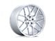 TSW Lasarthe Gloss Silver Machined 5-Lug Wheel; 18x10.5; 25mm Offset (05-15 Tacoma)