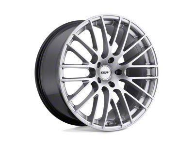 TSW Max Hyper Silver 5-Lug Wheel; 20x8.5; 40mm Offset (05-15 Tacoma)