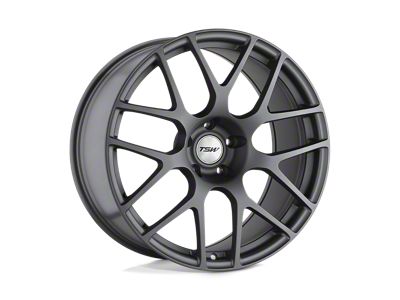 TSW Nurburgring Matte Gunmetal 5-Lug Wheel; 21x10.5; 50mm Offset (05-15 Tacoma)