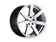 TSW Bardo Hyper Silver Wheel; 17x8; 40mm Offset (84-01 Jeep Cherokee XJ)