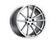 TSW Bathurst Silver with Mirror Cut Face Wheel; 18x8.5; 15mm Offset (84-01 Jeep Cherokee XJ)