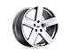 TSW Bristol Silver with Mirror Cut Face Wheel; 19x9.5; 20mm Offset (84-01 Jeep Cherokee XJ)