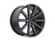 TSW Brooklands Matte Black Wheel; 18x9.5; 20mm Offset (84-01 Jeep Cherokee XJ)