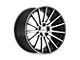 TSW Chicane Gloss Black with Mirror Face Wheel; 19x9.5; 20mm Offset (84-01 Jeep Cherokee XJ)