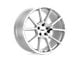 TSW Chrono Silver with Mirror Cut Face Wheel; 18x8.5; 40mm Offset (84-01 Jeep Cherokee XJ)