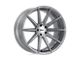 TSW Clypse Titanium with Matte Brushed Face Wheel; 18x8.5; 20mm Offset (84-01 Jeep Cherokee XJ)