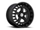 TSW Degner Semi Gloss Black Wheel; 20x10.5; 25mm Offset (84-01 Jeep Cherokee XJ)